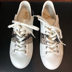 Sam Edelman Snakeskin Sneakers